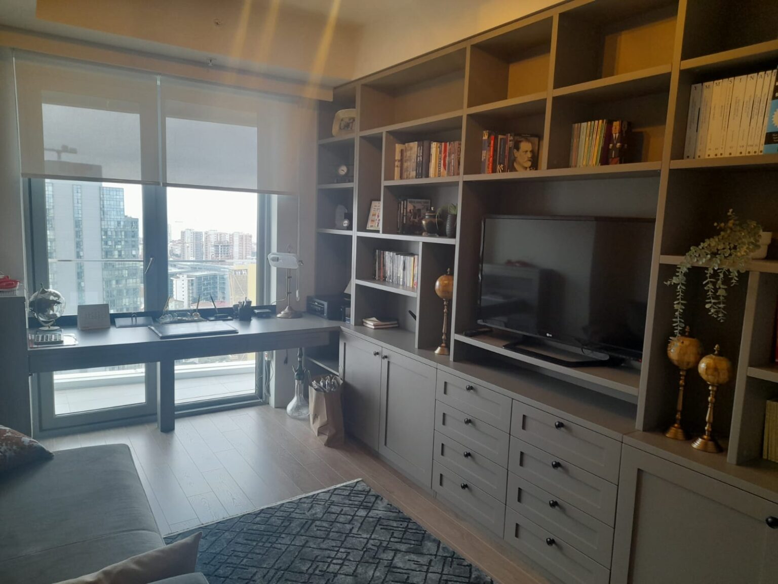 Yalı Kartal Özel Ölçü Dolap — Ray Dolap İmalatı